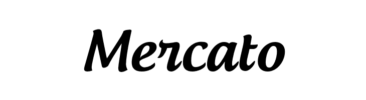 Mercato AndrogyneMedium Font