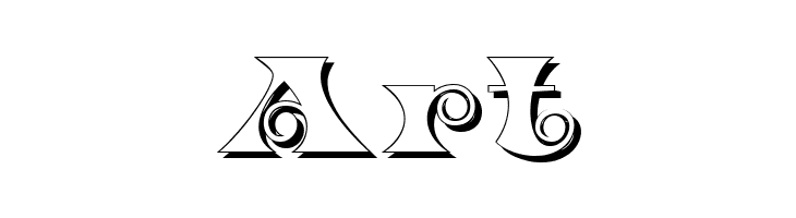 K22 Spiral Swash Shadow  Free Fonts Download