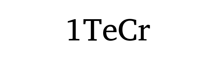 1TeCr Ezra SIL SR Font