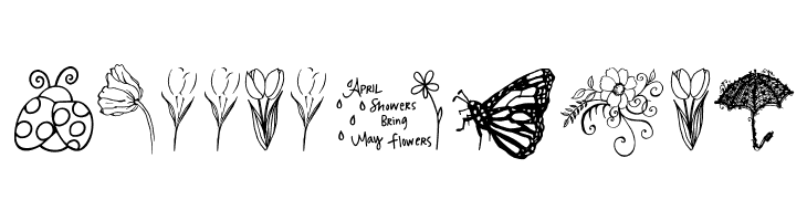 Janda Spring Doodles  Free Fonts Download
