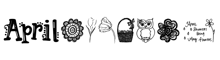 Janda Spring Doodles  Free Fonts Download