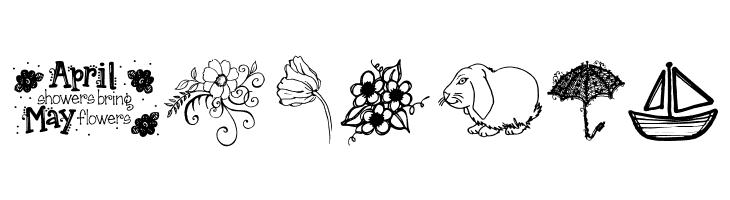Janda Spring Doodles  Free Fonts Download