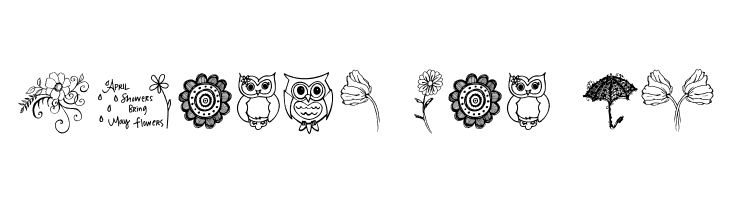 Janda Spring Doodles  Free Fonts Download