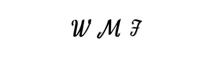 HFF Ribbon  Free Fonts Download