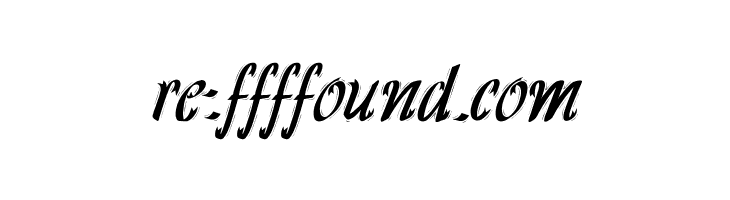 HFF Ribbon  Free Fonts Download