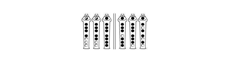 RecorderFace  Free Fonts Download