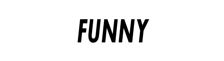 SansSerifBldFLFCond-Italic  Free Fonts Download