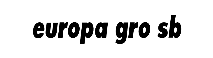 SansSerifExbFLFCond-Italic  Free Fonts Download