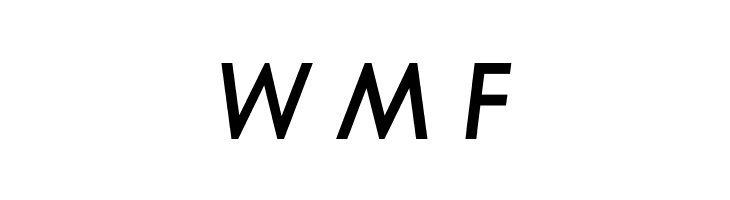 SansSerifFLF-DemiItalic  Free Fonts Download