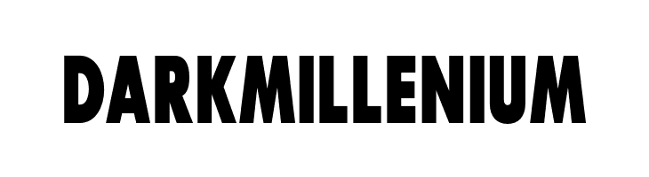 DARKMILLENIUM SansSerifExbFLFCond Font