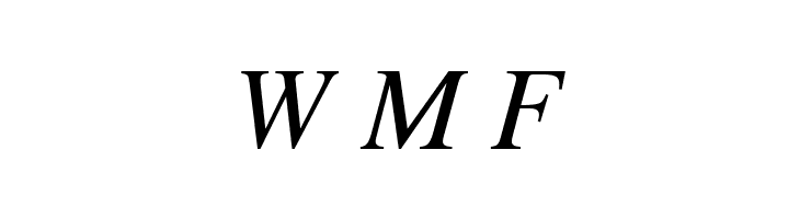 VremyaFWF Italic  Free Fonts Download