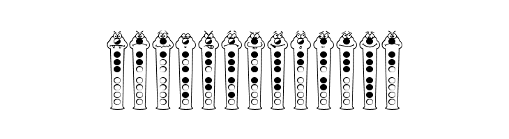 Recorder Faces  Free Fonts Download