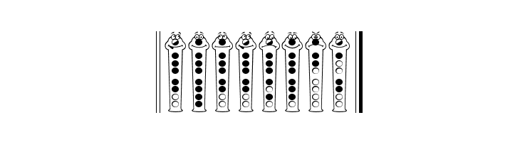 Recorder Faces  Free Fonts Download