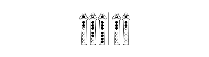 Recorder Face  Free Fonts Download