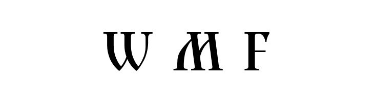 Triod Postnaja  Free Fonts Download
