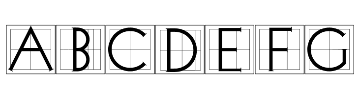 XperimentypoThree Squares  Free Fonts Download