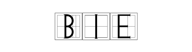 XperimentypoThree Squares  Free Fonts Download