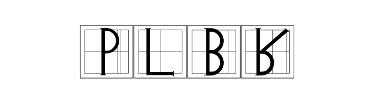 XperimentypoThree Squares  Free Fonts Download