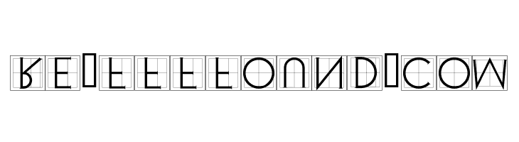 XperimentypoThree Squares  Free Fonts Download