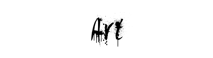Painted Messy  Free Fonts Download