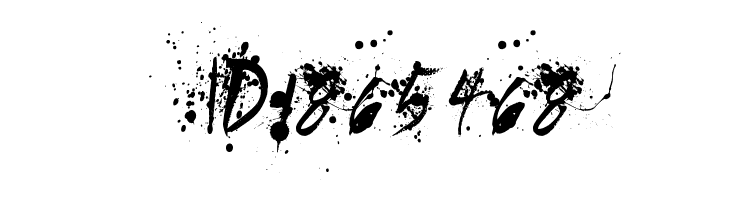 Painted Messy  Free Fonts Download