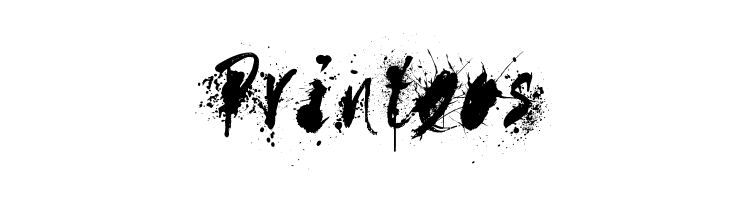 Painted Messy  Free Fonts Download