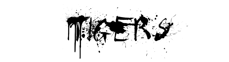 Painted Messy  Free Fonts Download