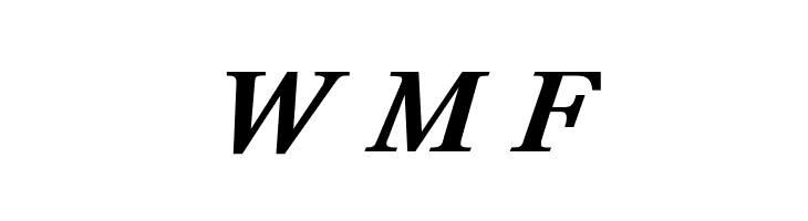 BaskervaldADFStd-BoldItalic  Free Fonts Download