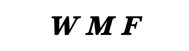 BaskervaldADFStd-HeavyItalic  Free Fonts Download