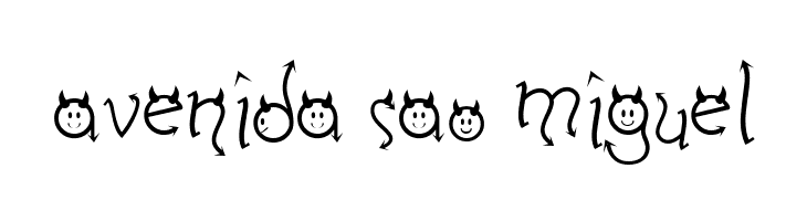 Horny Devils BV  Free Fonts Download