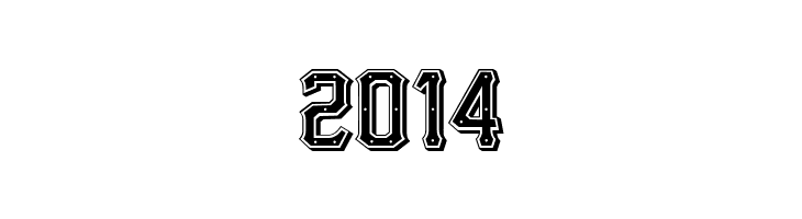 2014 I.F.C. HOTROD TYPE Font