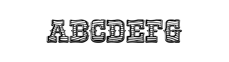 RioGrande Striped Bold  Free Fonts Download