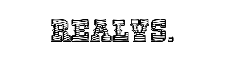 RioGrande Striped Bold  Free Fonts Download