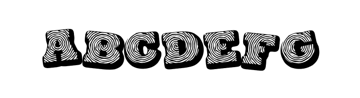 Black spiral  Free Fonts Download