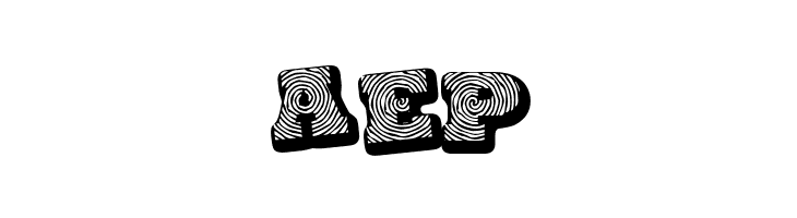 Black spiral  Free Fonts Download