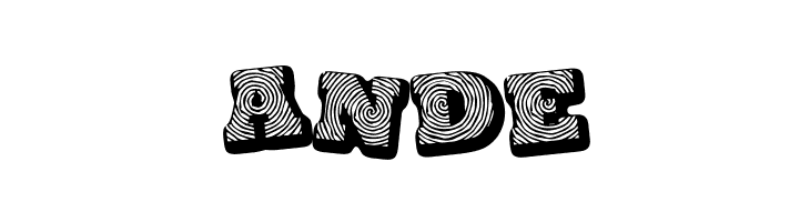 Black spiral  Free Fonts Download