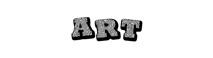 Black spiral  Free Fonts Download