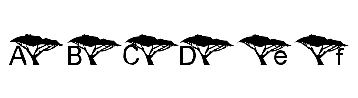 Under An Acacia Tree  Free Fonts Download