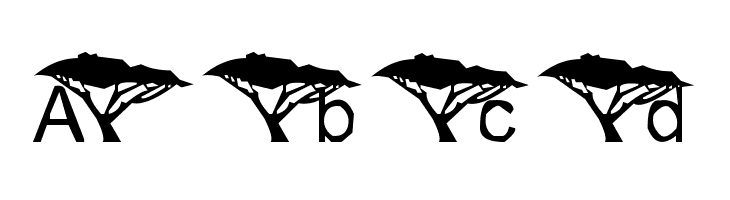 Under An Acacia Tree  Free Fonts Download