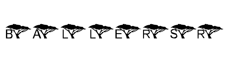 Under An Acacia Tree  Free Fonts Download