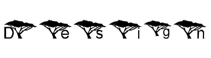 Under An Acacia Tree  Free Fonts Download