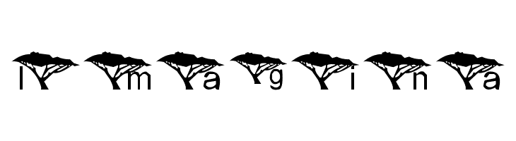Under An Acacia Tree  Free Fonts Download