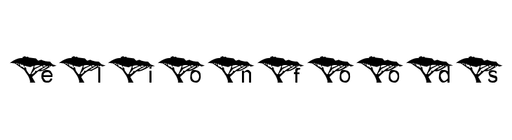 Under An Acacia Tree  Free Fonts Download