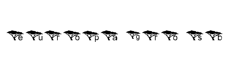 Under An Acacia Tree  Free Fonts Download