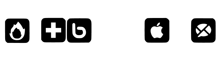 SocialNetworkingSymbols3  Free Fonts Download