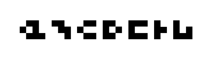 cool three pixels  Free Fonts Download