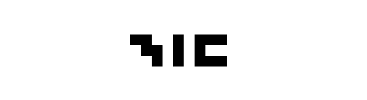 cool three pixels  Free Fonts Download
