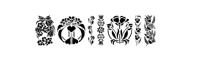 Flowers4  Free Fonts Download