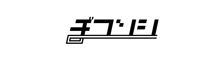 SUPERCAR Kana  Free Fonts Download