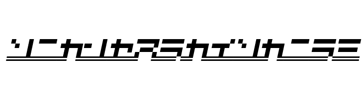 SUPERCAR Kana  Free Fonts Download